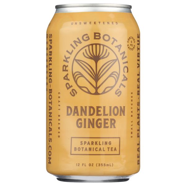 RISHI TEA: Beverage Sparkling Dandelion Ginger, 12 fo