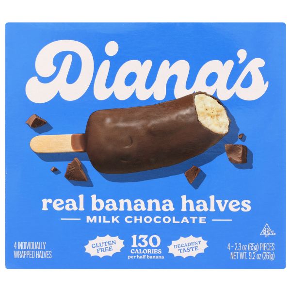 DIANAS BANANAS: Banana Babies Milk Choc, 9.2 oz