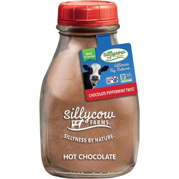 SILLYCOW: Hot Chocolate Peppermint Twist, 16.9 oz