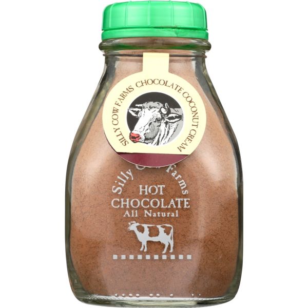 SILLYCOW: Coconut Cream Hot Chocolate Mix, 16.9 oz