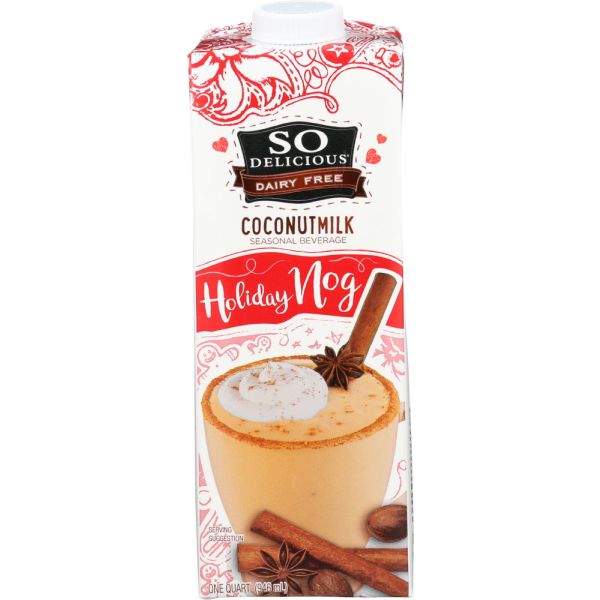 SO DELICIOUS: Holiday Nog Coconutmilk Beverage, 32 oz