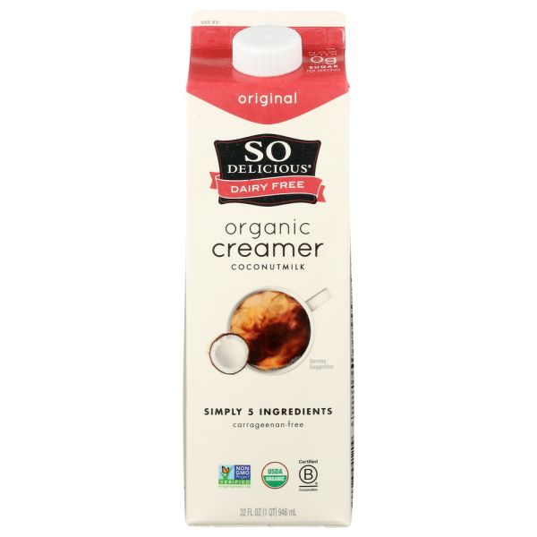 SO DELICIOUS: Creamer Coconut Original, 32 fo