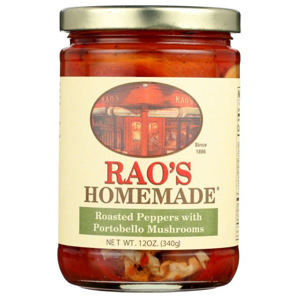 RAOS: Roasted Peppers With Mushrooms, 12 oz
