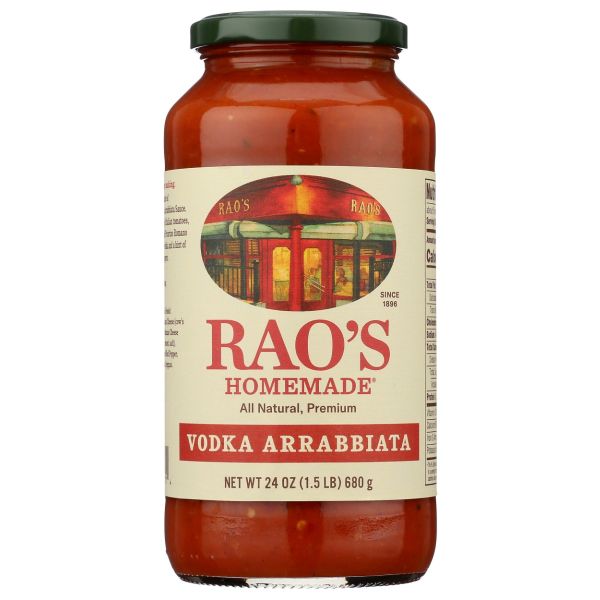 RAOS: Vodka Arrabbiata Pasta Sauce, 24 oz