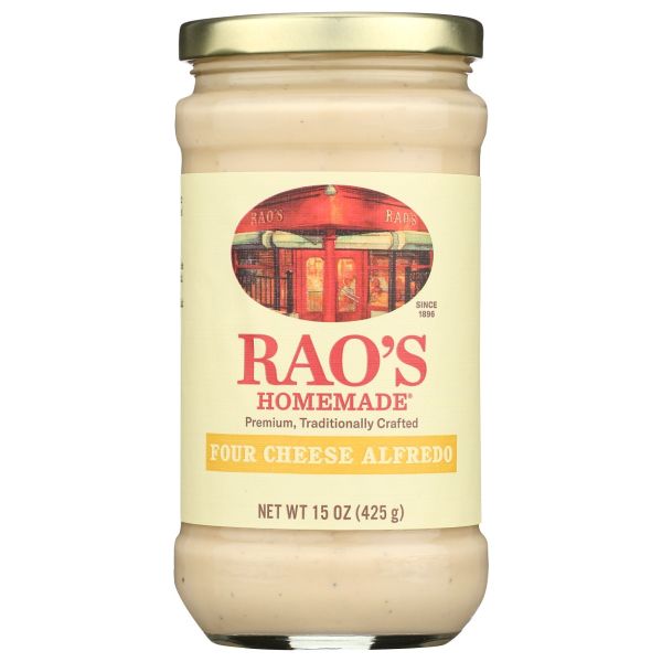 RAOS: Four Cheese Alfredo Sauce, 15 oz