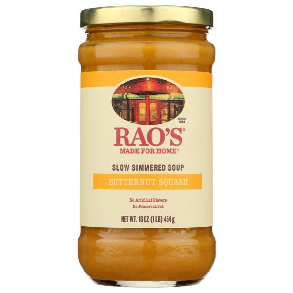 RAOS: Butternut squash Slow Simmered Soup, 16 oz