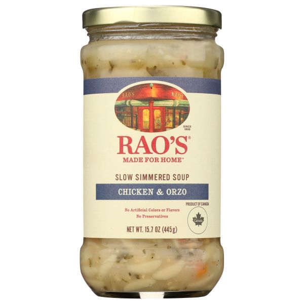 RAOS: Chicken and Orzo Soup, 15.7 oz