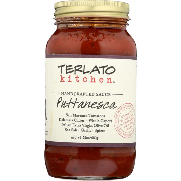 TERLATO KITCHEN: Sauce Pasta Puttanesca, 24 oz