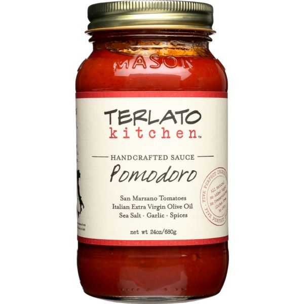 TERLATO KITCHEN: Sauce Pomodoro Small Batch, 24 oz