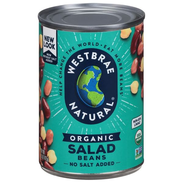 WESTBRAE: Organic Salad Beans, 15 oz