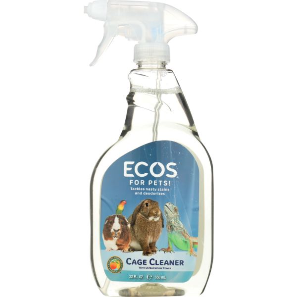 EARTH FRIENDLY: For Pets Cage Cleaner Spray, 22 oz