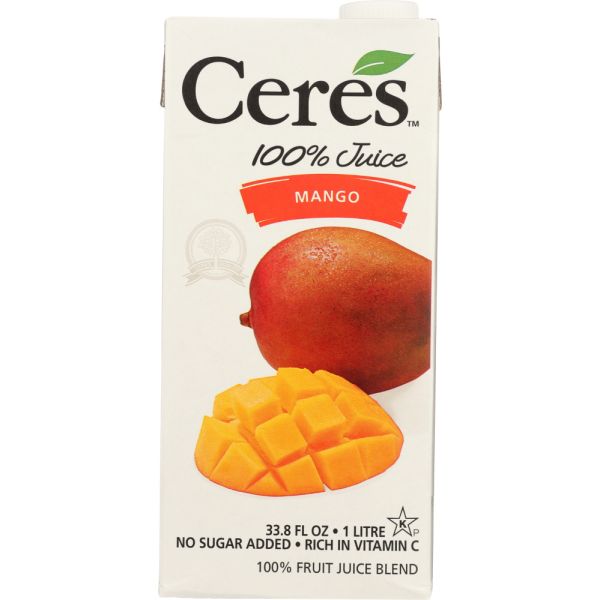 CERES: Mango Juice, 33.8 oz
