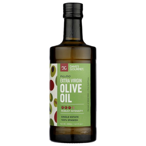DAVES GOURMET: Picudo Extra Virgin Olive Oil, 500 ml