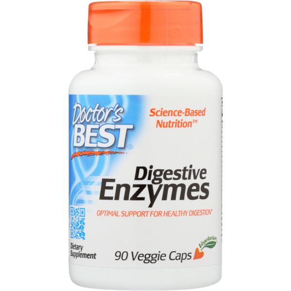 DOCTORS BEST: Digestive Enzymes, 90 vc
