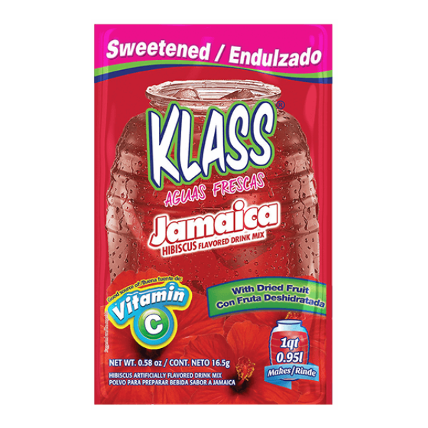 KLASS: Beverage 1 Quart Mix Sweetened Hibiscus, .58 oz