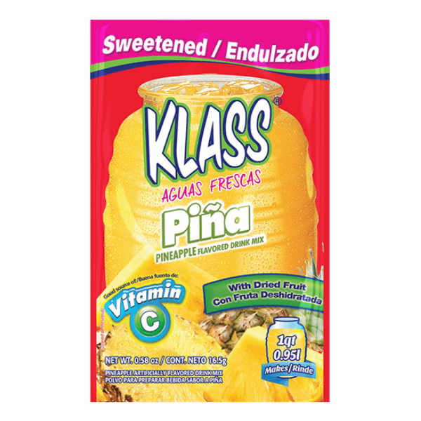 KLASS: Beverage 1 Quart Mix Sweetened Pineapple, .58 oz