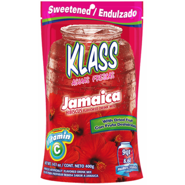 KLASS: Beverage Mix Jamaica Sweetened, 14.1 oz