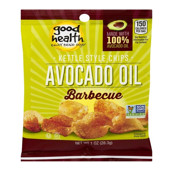 GOOD HEALTH: Kettle Chips Avocado Oil Barbecue, 1 oz