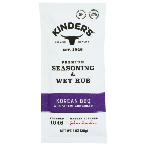 KINDERS: Seasoning Korean Bbq, 1 oz