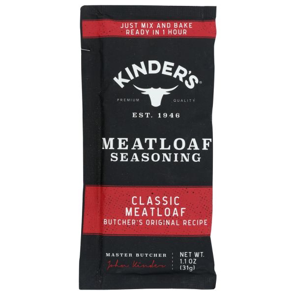 KINDERS: Seasoning Meatloaf, 1.1 OZ