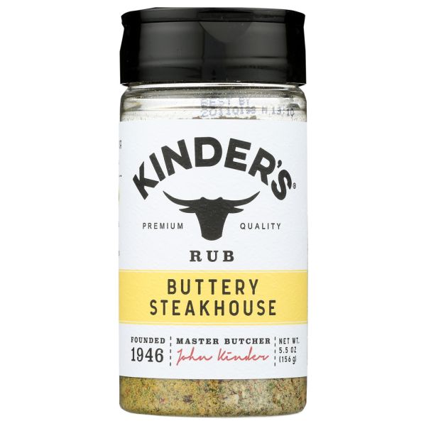 KINDERS: Buttery Steakhouse Rub, 5.5 oz