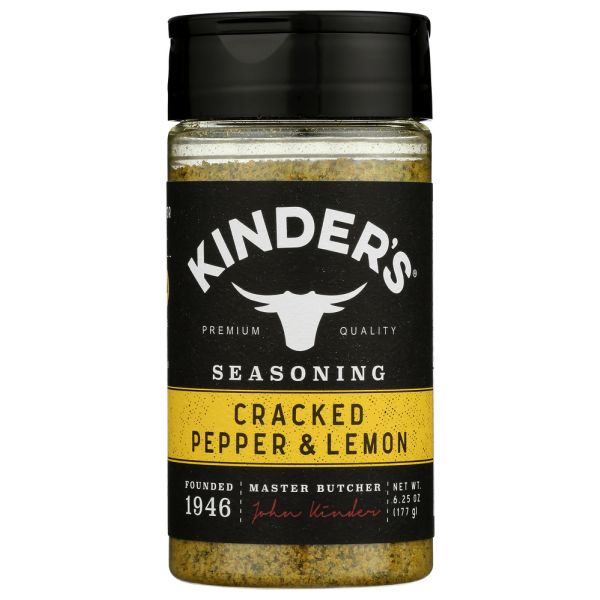 KINDERS: Rub Cracked Ppr Lemon, 6.75 OZ