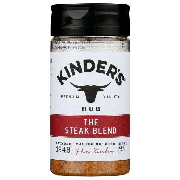 KINDERS: Seasoning Steak Blend, 6.2 oz