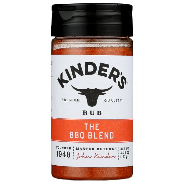 KINDERS: Seasoning Bbq Blend, 6.25 oz