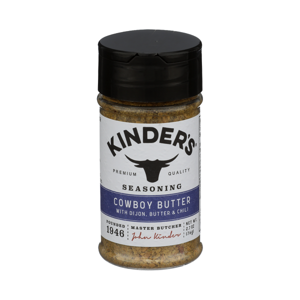 KINDERS: Cowboy Butter Seasoning, 2.7 oz