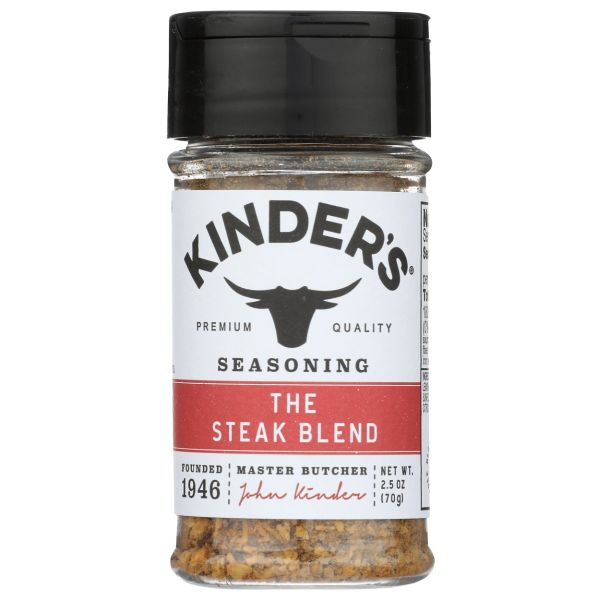 KINDERS: The Steak Blend Seasoning, 6.2 oz