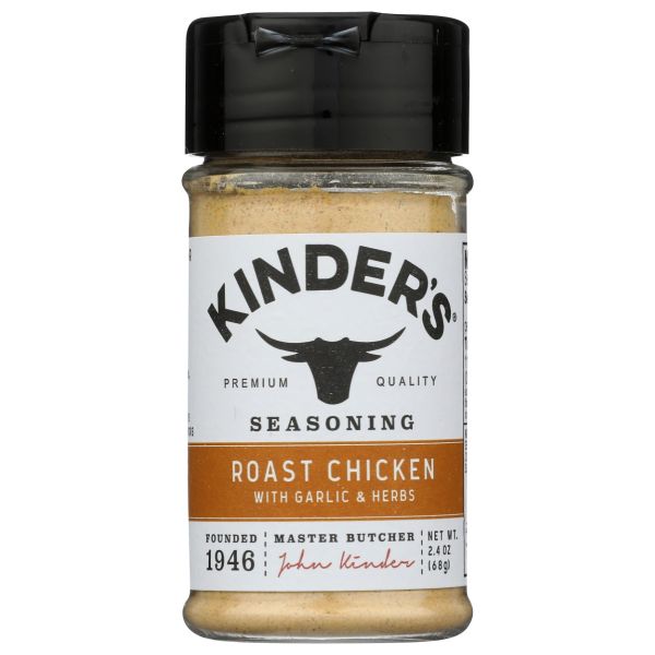 KINDERS: Roast Chicken With Garlic And Herbs Seasoning, 2.4 oz