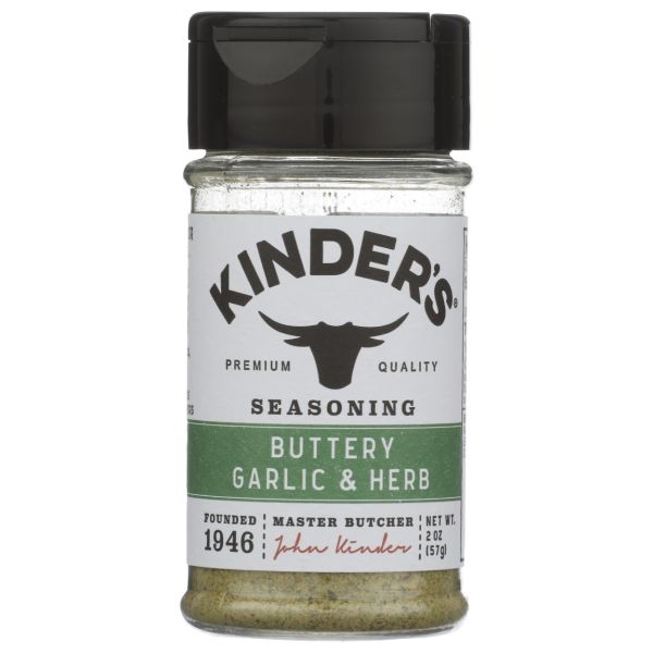 KINDER'S: Buttery Garlic and Herb Seasoning, 2 oz