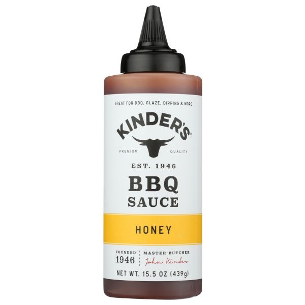 KINDERS: Honey Barbecue Sauce, 15.5 oz