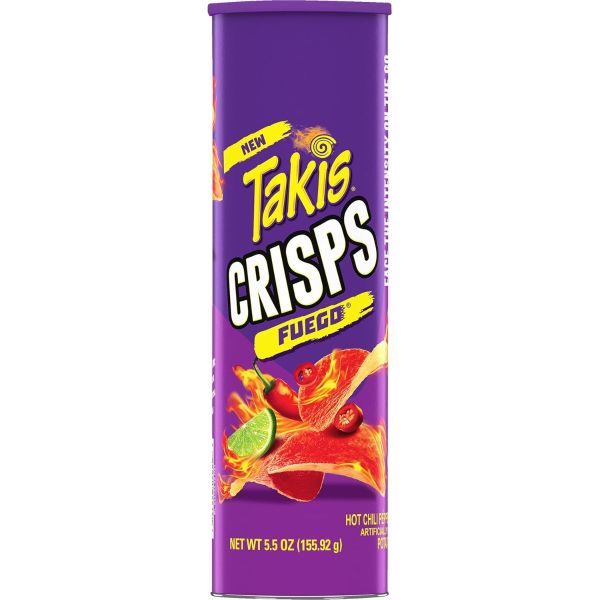 TAKIS: Fuego Potato Crisps Chips, 5.5 oz