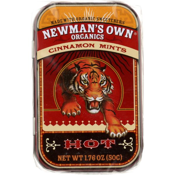 Newman's Own Organic Cinnamon Mints Hot, 1.76 Oz