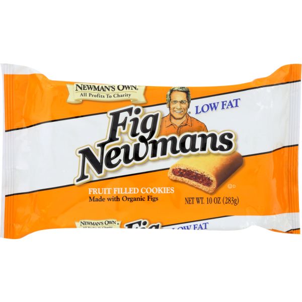 NEWMAN'S OWN ORGANIC: Low Fat Fig Newmans, 10 oz