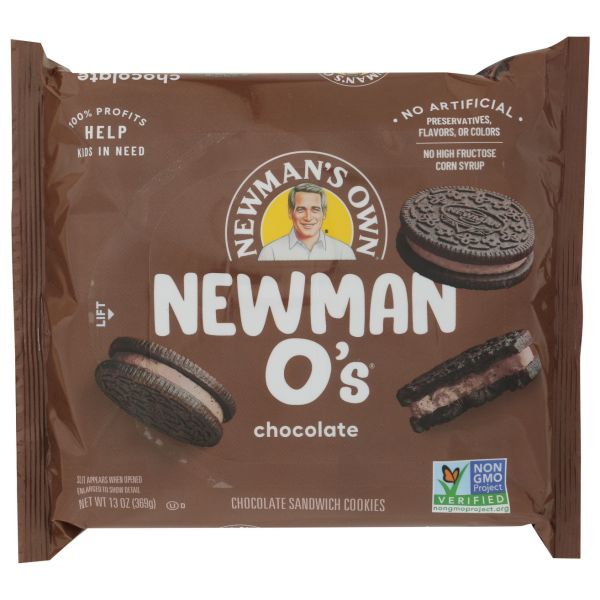 NEWMAN'S OWN ORGANICS: Chocolate Creme Cookies, 13 oz