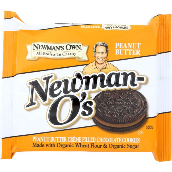 NEWMANS OWN ORGANIC: Cookie O Peanut Butter, 13 oz
