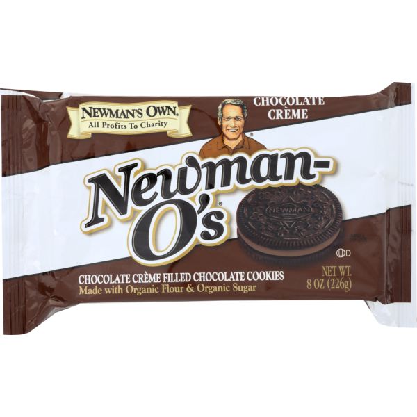 NEWMANS OWN ORGANIC: Cookie O Chocolate Cream, 8 oz