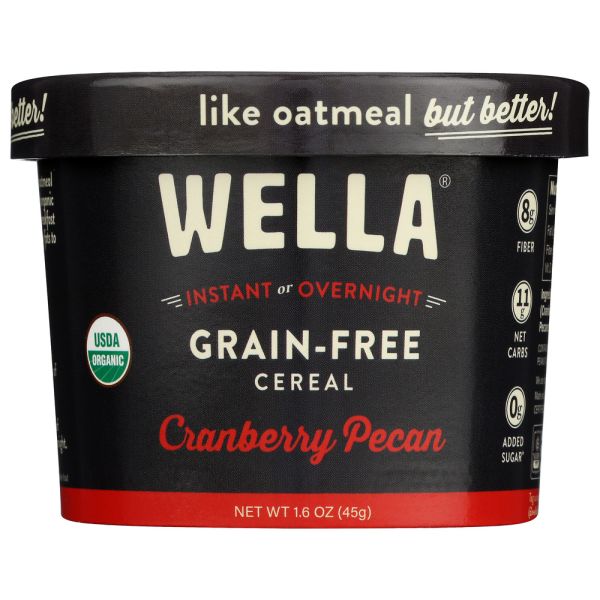 WELLA: N Oats Cranberry Pecan Cups, 1.6 oz