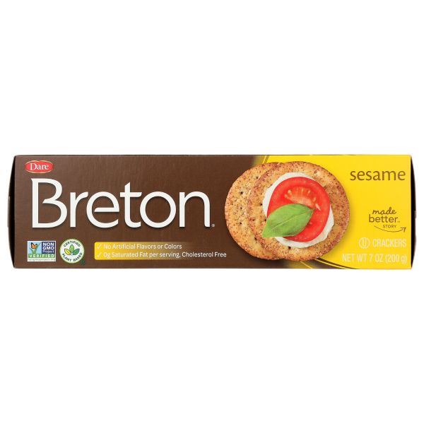 DARE: Cracker Breton Sesame, 7 OZ