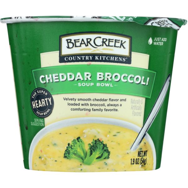 BEAR CREEK: Soup Bowl Cheddar Broccoli, 1.9 oz