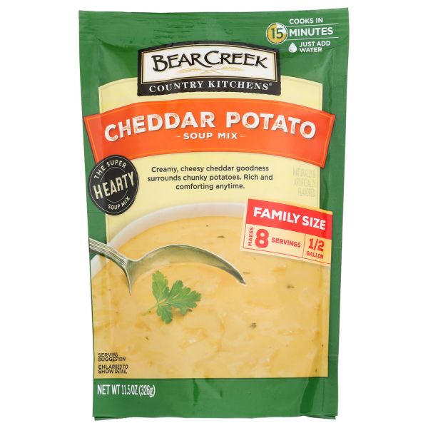 BEAR CREEK: Cheddar Potato Soup Mix, 11.5 oz