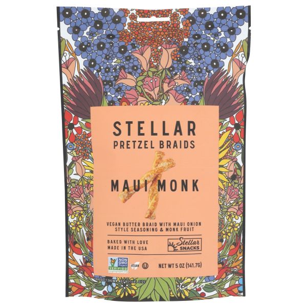 STELLAR: Maui Monk Pretzel Braids, 5 oz