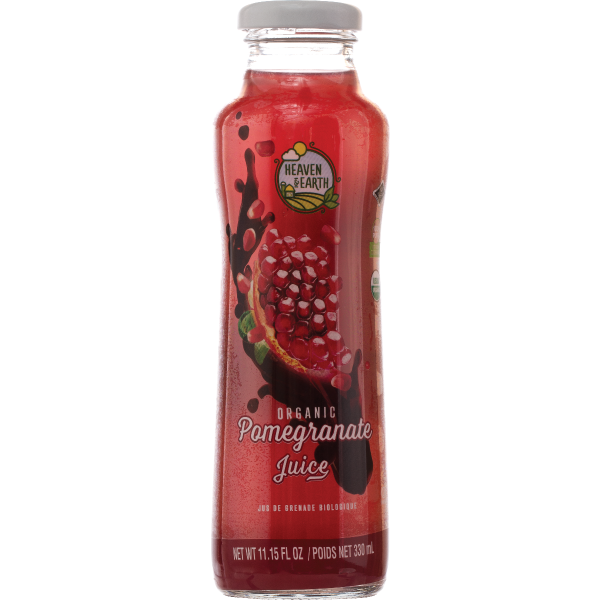 HEAVEN AND EARTH: Juice Pomegranate Org, 11.15 fo