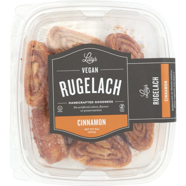 LILLYS BAKING CO: Rugelach Cinnamon, 8 oz