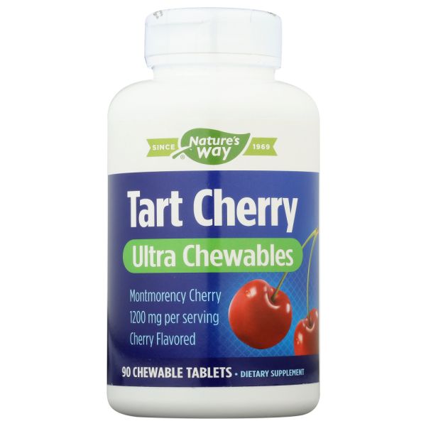 NATURES WAY: Tart Cherry Ultra Chewables, 90 tb