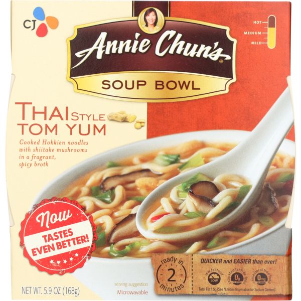 ANNIE CHUNS: Thai Style Tom Yum Soup Bowl, 5.9 oz