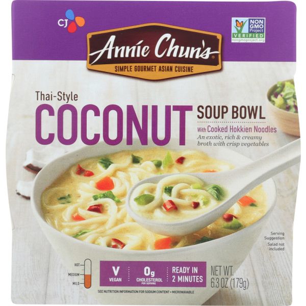 ANNIE CHUNS: Thai Style Coconut Soup Bowl, 6.3 oz