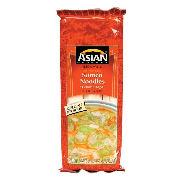 ASIAN GOURMET: Noodles Japanese Somen Tomoshiraga, 8 oz